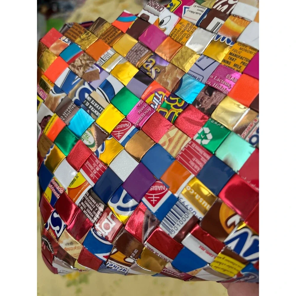 Fun Colorful Wrapper Shoulder Bag - Picture 5 of 5
